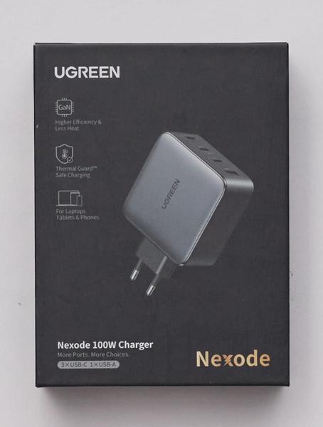 Imagem de Carregador Ugreen Nexode 100W Pd Gan Com Cabo Usb Tipo C 2M