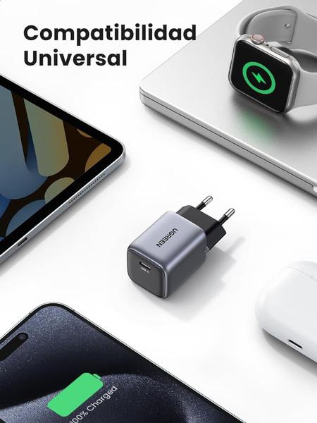 Imagem de Carregador UGREEN Nexode Mini 30W PD USB-C GaN