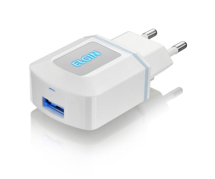 Imagem de Carregador USB Bivolt 5V 1A 1x USB Elgin CT1USB