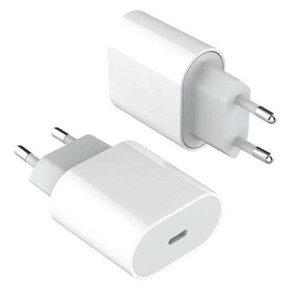 Imagem de Carregador Usb-C 20W Turbo Compativel Iphone-11-12-13-14 - Adaptador Tomada Fonte Turbo - Foxcom