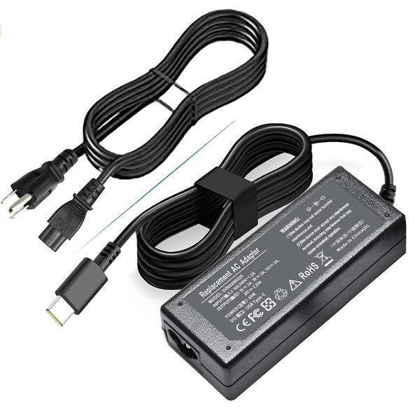 Imagem de Carregador USB C Shyarweyy 45W para laptop Lenovo/HP/Dell preto