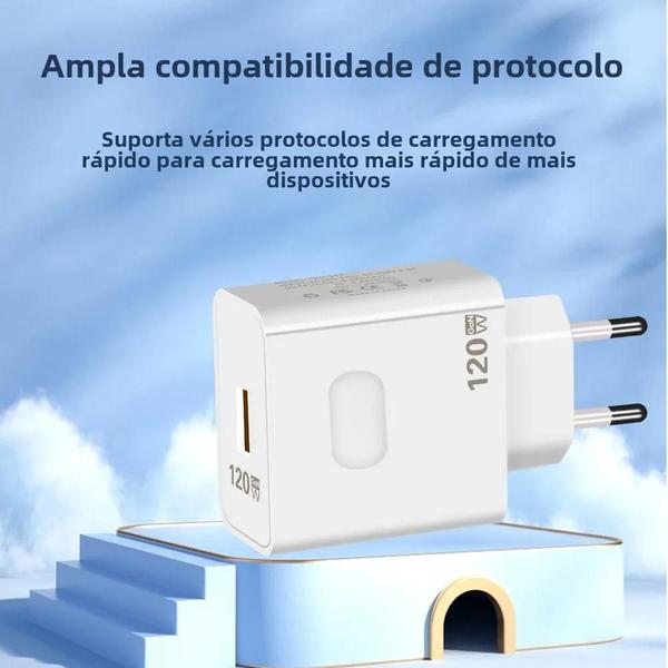 Imagem de Carregador USB com Tecnologia Quick Charge 3.0 - Adaptador Universal de Carregamento Rápido para Celular