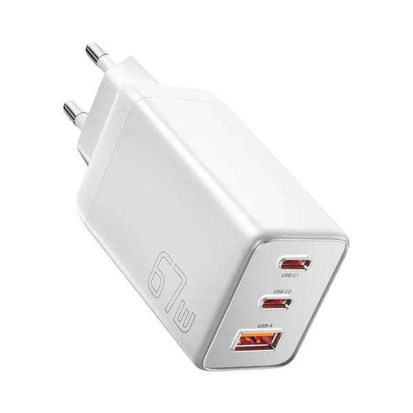 Imagem de Carregador USB Tipo C 67W - Carga Rápida para Macbook, Xiaomi, Samsung e iPhone