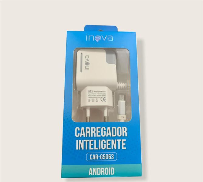 Imagem de Carregador V8 Inteligente 3.1a 2 Usb Inova Car-G5063