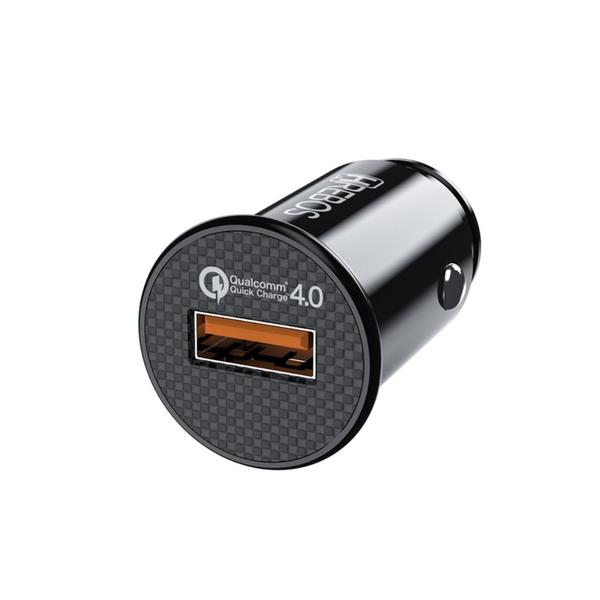 Imagem de Carregador Veicular Turbo 18w Micro usb Hs308v Compatível com Samsung S4 S4 Mini S4 Plus