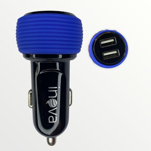 Imagem de Carregador Veicular Turbo 3.4a 2 Usb IOS Android - INOVA