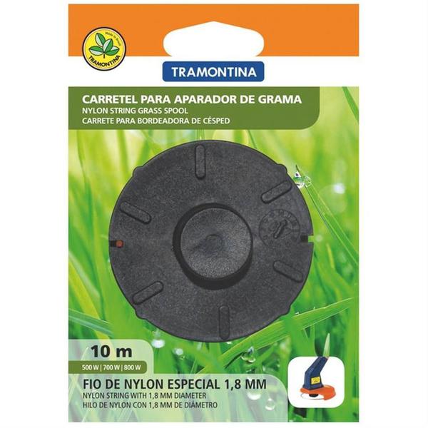 Imagem de Carretel com 2 Fios de Nylon para Aparador de Grama com 1,8mm x 10 Metros - 78797284 - TRAMONTINA