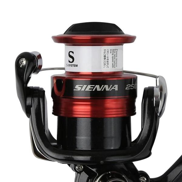 Imagem de Carretel de Pesca Shimano Sienna - Água Salgada e Doce - Tamanhos 500 a 4000