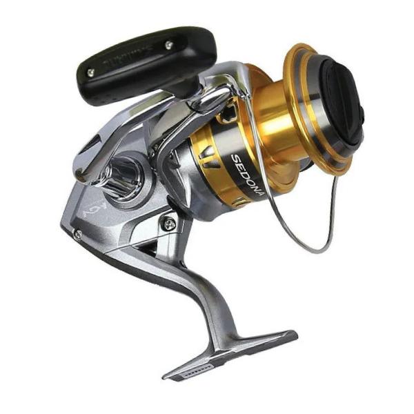 Imagem de Carretel Molinete Para Pesca Shimano Sedona 8000 FI 4.9:1 Drag 11Kg 04 Rolamentos em Aço Inox