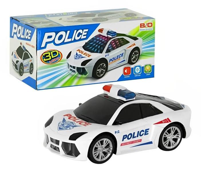 Imagem de Carrinho 3D Polícia