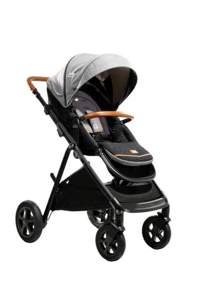 Imagem de Carrinho Aeria Carbon Joie c/ Bebê Conforto I-Snug 2 Chumbo