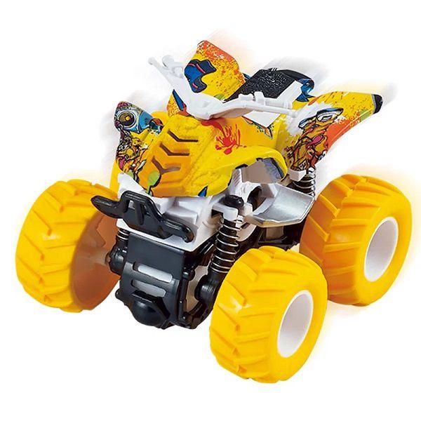 Imagem de Carrinho ANGRY CARS Street Moto Amarelo AGC003