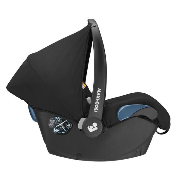 Imagem de Carrinho Anna³ cor Black com Bebê Conforto e Base Maxi Cosi