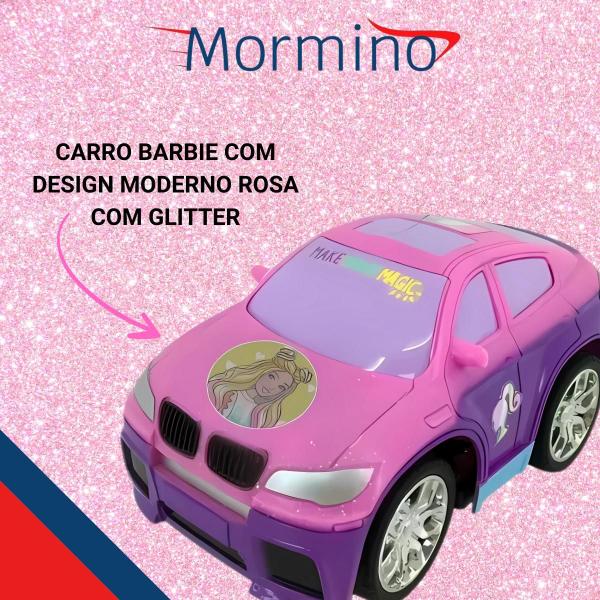 Imagem de Carrinho Barbie Style Machine + Necessaire Unicórnio Felpudo