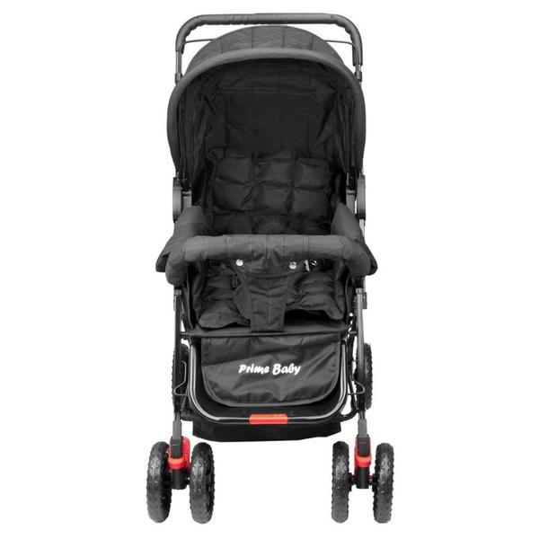 Imagem de Carrinho Berço  Rover Alça Reversível Prime Baby Preto