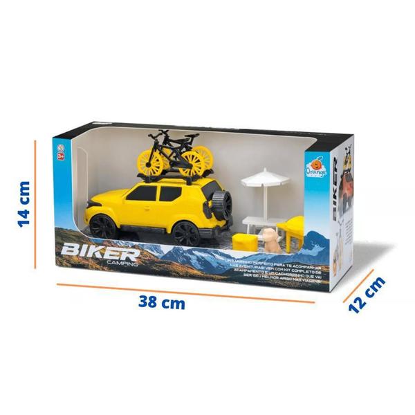 Imagem de Carrinho biker camping jeep - ORANGE TOYS