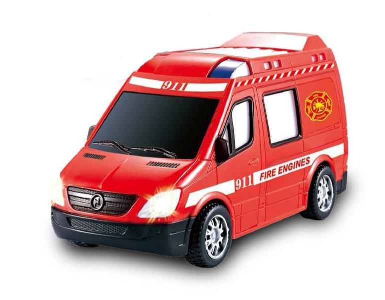 Carrinho Bombeiro Controle Remoto C/ Luz Som 20,5cm - Zoop - Zoop Toys Imagem de Carrinho Bombeiro Controle Remoto C/ Luz Som 20,5cm - Zoop