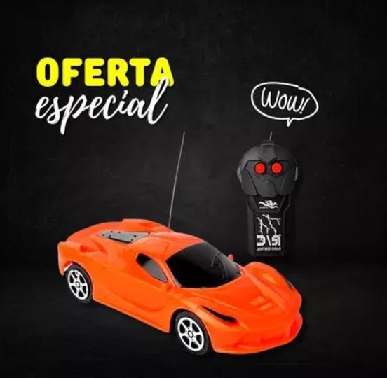 Imagem de Carrinho Brinquedo Carro Speed Racing Com Controle Remoto 2 Funções- Sortido