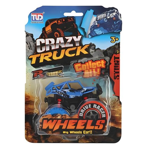 Imagem de Carrinho Brinquedo Monster Truck Whells Fricção 4x4 360