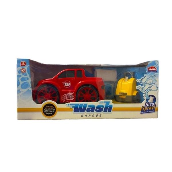 Imagem de Carrinho Brinquedo Pick up C/ Acessórios - Usual Brinquedos