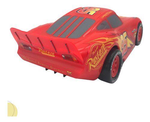 Imagem de Carrinho Brinquedo Relâmpago McQueen Tom Mate 22cm De Fricção Os Carros 1:16