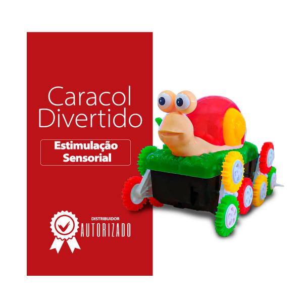 Imagem de Carrinho Caracol Brinquedo Infantil Musical com Luzes Gira 360º - CIM TOYS