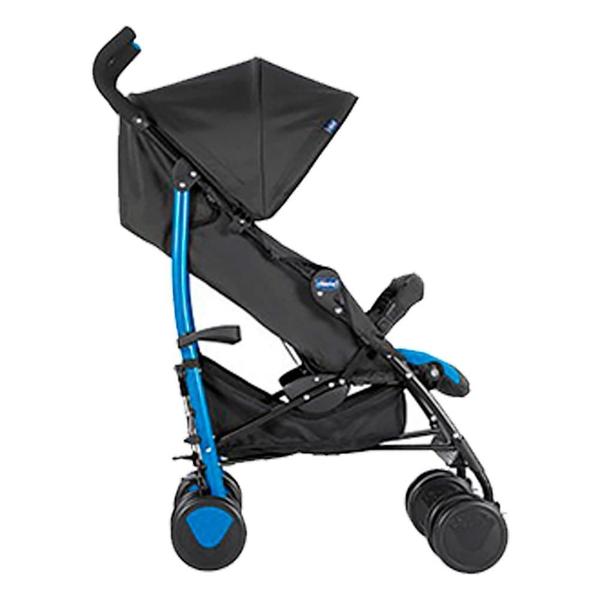 Imagem de Carrinho Chicco Echo com Bumper Bar Mr. Blue Preto/Azul