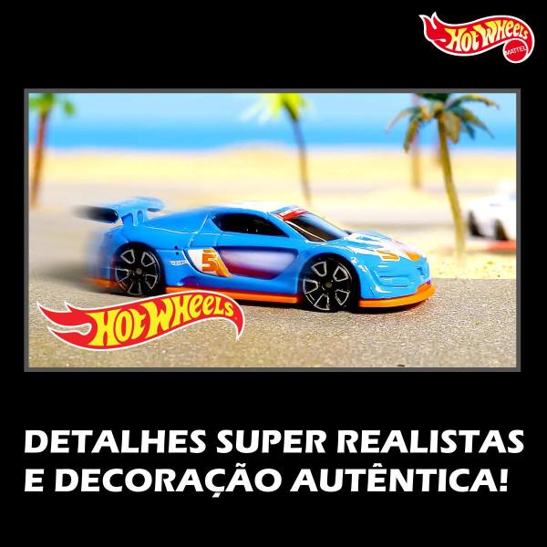 Imagem de Carrinho Coleção Ferro Hot Wheels Kit 10 Unidades Sortidos Não Repetidos Coloridos Veículo Básico