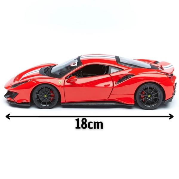 Imagem de Carrinho Coleção Miniatura Ferrari 18 Cm 1:24 Burago Abre Porta VR