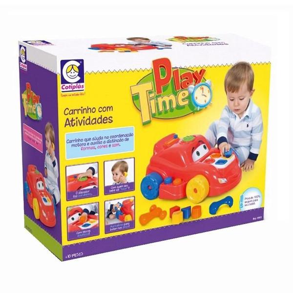 Imagem de Carrinho com Atividades - PlayTime - Cotiplás