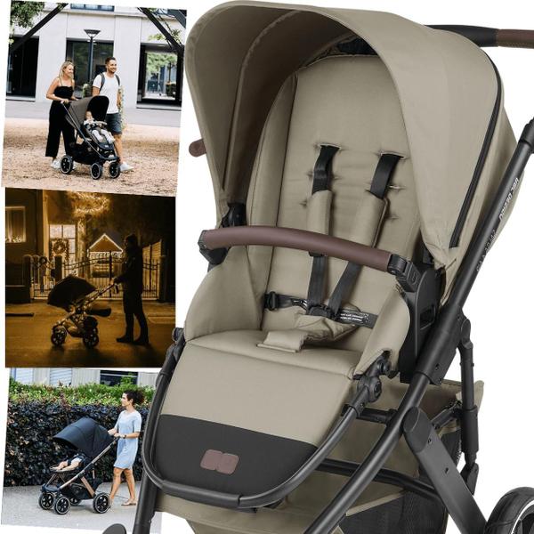 Imagem de Carrinho com Bebe Conforto Base ISOFIX ABC Design Salsa 4 Reed