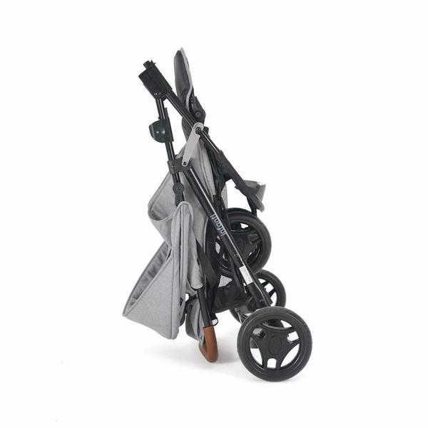 Imagem de Carrinho com Bebê Conforto Travel System Breeze Duo Infanti Cinza