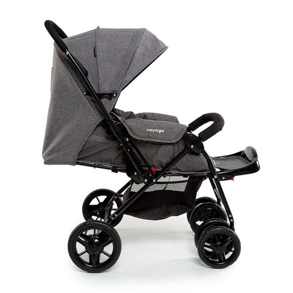 Imagem de Carrinho com Bebê Conforto Travel System Choice Cinza Voyage