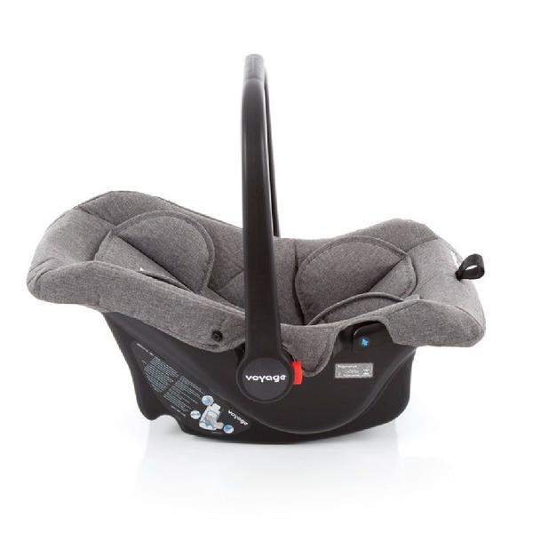 Imagem de Carrinho com Bebê Conforto Travel System Choice Cinza Voyage