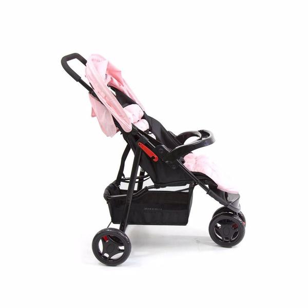 Imagem de Carrinho com Bebê Conforto Travel System Delta Duo Pro Voyage Rosa Mescla