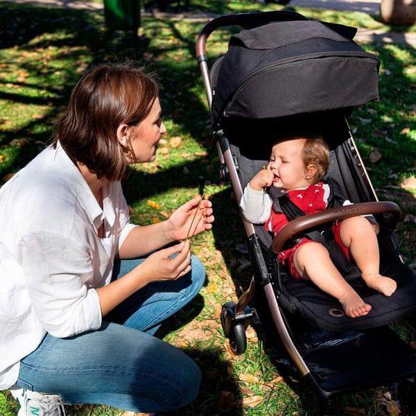 Imagem de Carrinho com Bebê Conforto Travel System Eva² Trio Essential Black - Maxi-Cosi