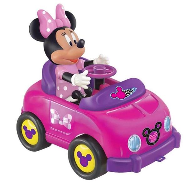 Imagem de Carrinho Com Boneco Vinil Mickey Aventura Sobre Rodas Lider