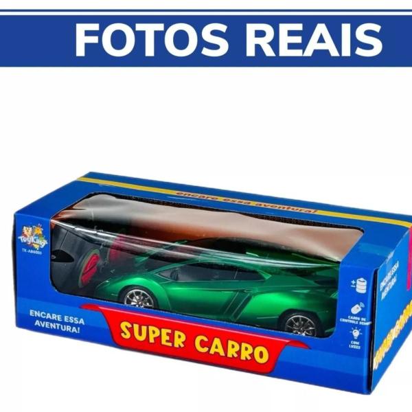 Imagem de Carrinho com controle remoto super carro de corrida