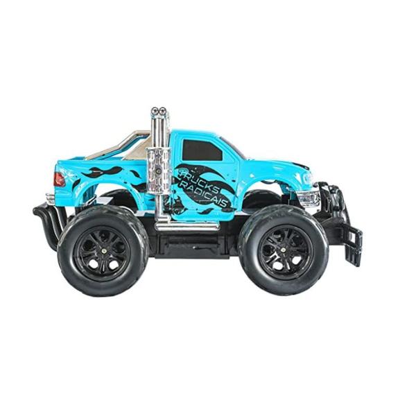 Imagem de Carrinho Com Controle Remoto Trucks Radicais Azul Unik Toys