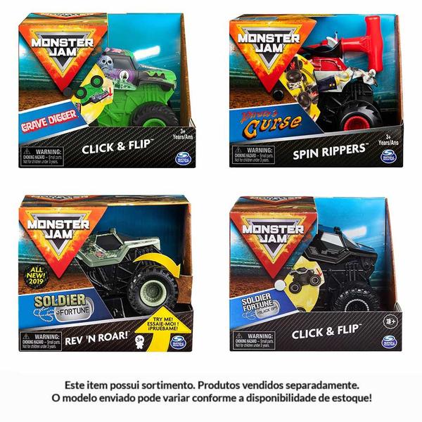 Imagem de Carrinho com Recurso - 1:43 - Monster Jam - Sortido - Sunny Brinquedos