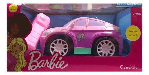 Imagem de Carrinho Controle Remoto 3 funções - Barbie Style Machine  Candide