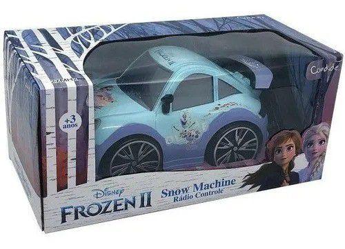 Imagem de Carrinho Controle Remoto 3 funçoes - Frozen 2 Snow Machine Elsa  - Candide