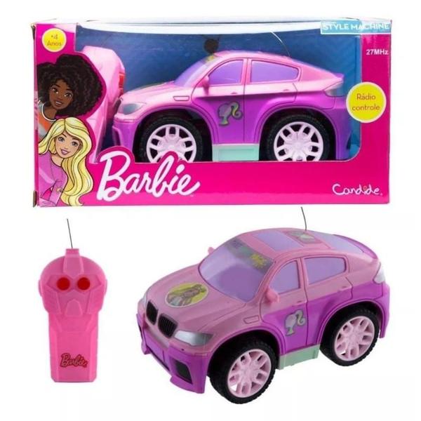 Imagem de Carrinho Controle Remoto Barbie Style Machine RC 3 funções