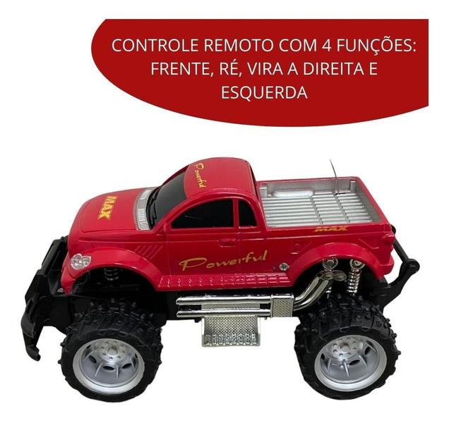 Imagem de Carrinho Controle Remoto Caminhonete Pick Up 1:24 Bw154