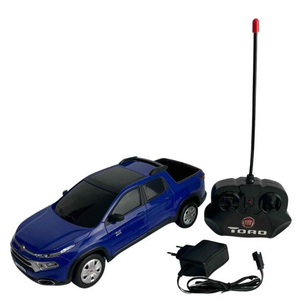 Carrinho Controle Remoto Fiat Toro Recarregável 1:18 Cks Imagem de Carrinho Controle Remoto Fiat Toro Recarregável 1:18 Cks
