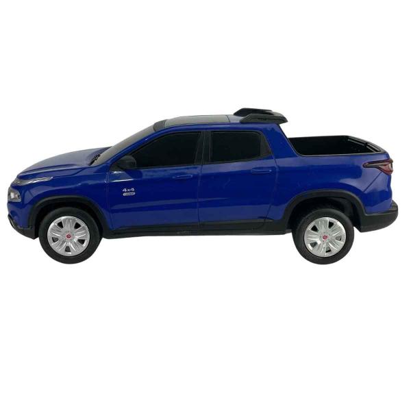 Carrinho Controle Remoto Fiat Toro Recarregável 1:18 Cks Imagem de Carrinho Controle Remoto Fiat Toro Recarregável 1:18 Cks