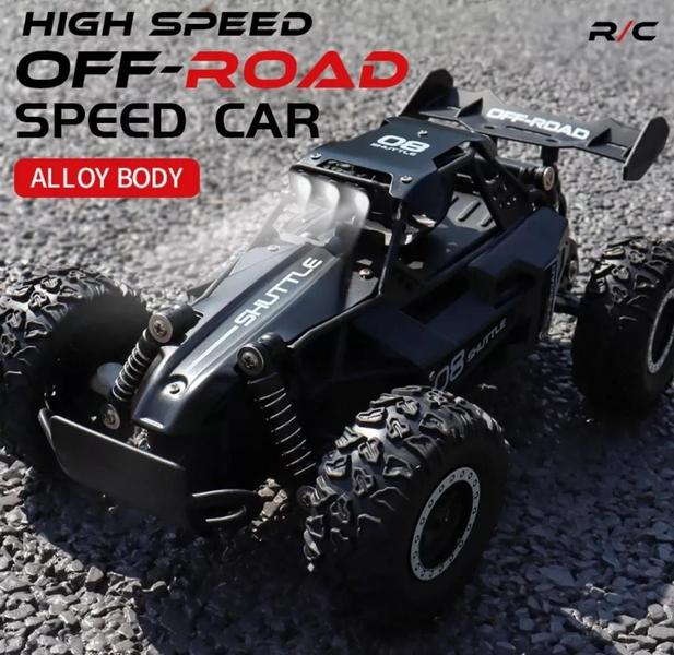 Imagem de Carrinho Controle Remoto Led Off-Road Drift Velocidade 20kmh