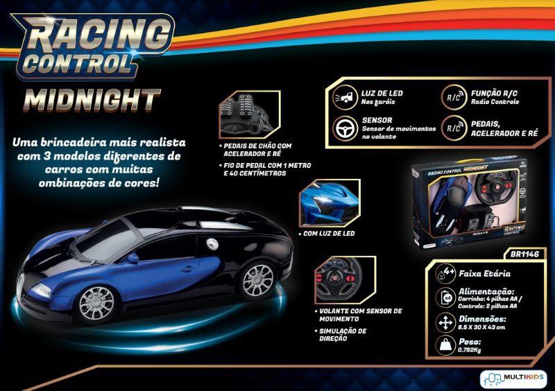 Imagem de Carrinho Controle Remoto Midnight 1:16 Multikids