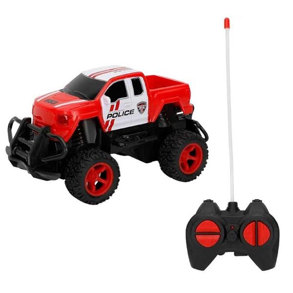 Imagem de Carrinho Controle Remoto Multikids Tracker Vermelho - BR1727