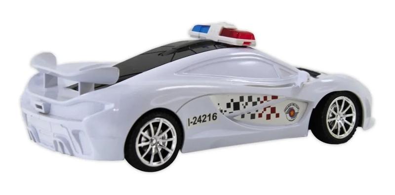 Imagem de Carrinho Controle Remoto Policia Super Carro Top 1:18